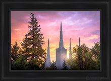 Load image into Gallery viewer, Portland Sunrise Open Edition Canvas / 24 X 36 Black Frame Art