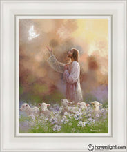 Load image into Gallery viewer, Prince Of Peace Open Edition Canvas / 11 X 14 White Frame Art