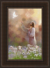 Load image into Gallery viewer, Prince Of Peace Open Edition Canvas / 12 X 18 Brown Frame Art