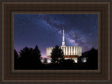 Load image into Gallery viewer, Provo Celestial Open Edition Canvas / 12 X 18 Brown Frame Art