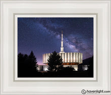 Load image into Gallery viewer, Provo Celestial Open Edition Canvas / 8 X 10 White Frame Art
