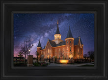 Load image into Gallery viewer, Provo City Center Celestial Open Edition Canvas / 12 X 18 Black Frame Art