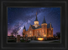 Load image into Gallery viewer, Provo City Center Celestial Open Edition Canvas / 14 X 21 Black Frame Art