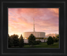 Load image into Gallery viewer, Provo I Stand All Amazed Open Edition Canvas / 11 X 14 Black Frame Art