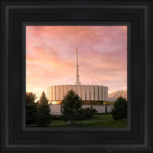 Load image into Gallery viewer, Provo I Stand All Amazed Open Edition Canvas / 12 X Black Frame Art