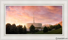 Load image into Gallery viewer, Provo I Stand All Amazed Open Edition Canvas / 15 X 30 White Frame Art