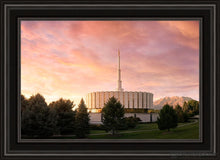 Load image into Gallery viewer, Provo I Stand All Amazed Open Edition Canvas / 20 X 30 Black Frame Art