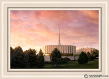 Load image into Gallery viewer, Provo I Stand All Amazed Open Edition Canvas / 20 X 30 White Frame Art