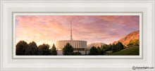 Load image into Gallery viewer, Provo I Stand All Amazed Open Edition Canvas / 6 X 18 White Frame Art