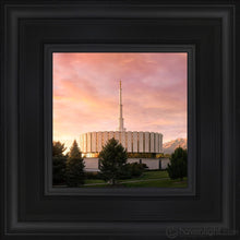 Load image into Gallery viewer, Provo I Stand All Amazed Open Edition Canvas / 6 X Black Frame Art
