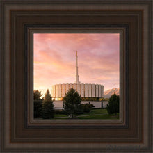 Load image into Gallery viewer, Provo I Stand All Amazed Open Edition Canvas / 6 X Brown Frame Art