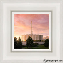 Load image into Gallery viewer, Provo I Stand All Amazed Open Edition Canvas / 6 X White Frame Art