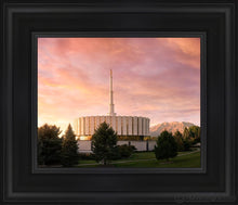 Load image into Gallery viewer, Provo I Stand All Amazed Open Edition Canvas / 8 X 10 Black Frame Art