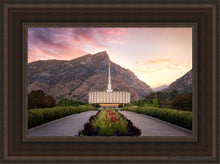 Load image into Gallery viewer, Provo Pathway To Heaven Open Edition Canvas / 12 X 18 Brown Frame Art