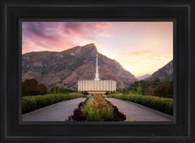 Load image into Gallery viewer, Provo Pathway To Heaven Open Edition Canvas / 14 X 21 Black Frame Art