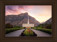Load image into Gallery viewer, Provo Pathway To Heaven Open Edition Canvas / 20 X 30 Brown Frame Art