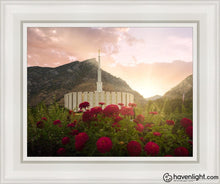 Load image into Gallery viewer, Provo Second Coming Open Edition Canvas / 11 X 14 White Frame Art