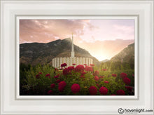 Load image into Gallery viewer, Provo Second Coming Open Edition Canvas / 12 X 18 White Frame Art