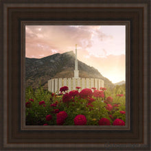 Load image into Gallery viewer, Provo Second Coming Open Edition Canvas / 12 X Brown Frame Art