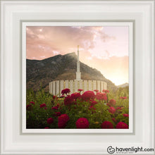 Load image into Gallery viewer, Provo Second Coming Open Edition Canvas / 12 X White Frame Art