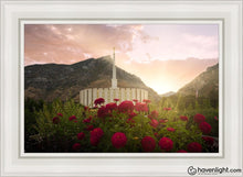 Load image into Gallery viewer, Provo Second Coming Open Edition Canvas / 24 X 36 White Frame Art