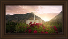 Load image into Gallery viewer, Provo Second Coming Open Edition Canvas / 36 X 18 Frame E 24 3/4 42 Art