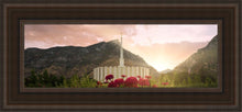 Load image into Gallery viewer, Provo Second Coming Open Edition Canvas / 6 X 18 Brown Frame Art