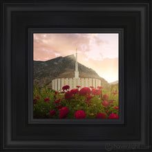 Load image into Gallery viewer, Provo Second Coming Open Edition Canvas / 6 X Black Frame Art
