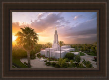 Load image into Gallery viewer, Redlands From On High Open Edition Canvas / 14 X 21 Brown Frame Art