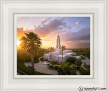 Load image into Gallery viewer, Redlands From On High Open Edition Canvas / 8 X 10 White Frame Art
