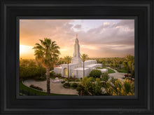Load image into Gallery viewer, Redlands Golden From On High Open Edition Canvas / 12 X 18 Black Frame Art