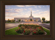 Load image into Gallery viewer, Reno Flowers Open Edition Canvas / 20 X 30 Brown Frame Art