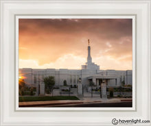 Load image into Gallery viewer, Reno Sunrise Open Edition Canvas / 11 X 14 White Frame Art