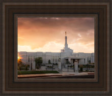 Load image into Gallery viewer, Reno Sunrise Open Edition Canvas / 8 X 10 Brown Frame Art