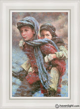 Load image into Gallery viewer, Rescue Open Edition Canvas / 14 X 21 White Frame Art