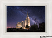 Load image into Gallery viewer, Rexburg Celestial Open Edition Canvas / 12 X 18 White Frame Art