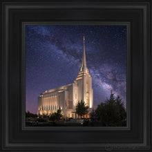 Load image into Gallery viewer, Rexburg Celestial Open Edition Canvas / 12 X Black Frame Art