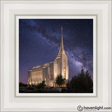 Load image into Gallery viewer, Rexburg Celestial Open Edition Canvas / 12 X White Frame Art