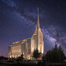 Load image into Gallery viewer, Rexburg Celestial Open Edition Canvas / 6 X Rolled Art