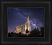 Load image into Gallery viewer, Rexburg Celestial Open Edition Canvas / 8 X 10 Black Frame Art