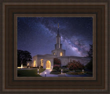 Load image into Gallery viewer, Sacramento Celestial Open Edition Canvas / 8 X 10 Brown Frame Art