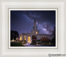 Load image into Gallery viewer, Sacramento Celestial Open Edition Canvas / 8 X 10 White Frame Art