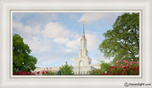 Load image into Gallery viewer, Sacramento Flowers Open Edition Canvas / 15 X 30 White Frame Art
