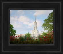 Load image into Gallery viewer, Sacramento Flowers Open Edition Canvas / 8 X 10 Black Frame Art