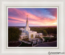 Load image into Gallery viewer, Sacramento Sunrise From On High Open Edition Canvas / 11 X 14 White Frame Art