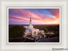 Load image into Gallery viewer, Sacramento Sunrise From On High Open Edition Canvas / 12 X 18 White Frame Art
