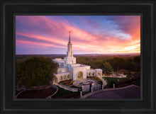 Load image into Gallery viewer, Sacramento Sunrise From On High Open Edition Canvas / 24 X 36 Black Frame Art