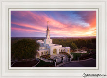 Load image into Gallery viewer, Sacramento Sunrise From On High Open Edition Canvas / 24 X 36 White Frame Art