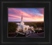 Load image into Gallery viewer, Sacramento Sunrise From On High Open Edition Canvas / 8 X 10 Black Frame Art