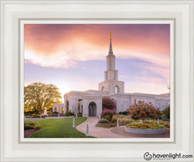 Load image into Gallery viewer, Sacramento Sunset Open Edition Canvas / 11 X 14 White Frame Art